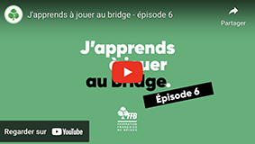 Vidéos sur youtube : l'initiation au bridge. Un parcours progressif et accessible.